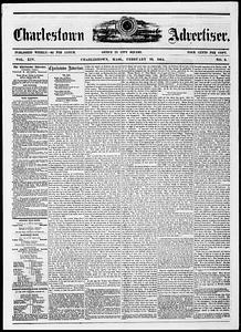 Charlestown Advertiser, February 20, 1864