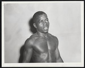 112-Pound Class- Bob Singleton, 18, Philadelphia... Senior at Simon Gratz High.. Five-one T-quarterback...Fighting five years...Turns pro next year... Police Athletic League service and open camp...Mid-Atlantic A.A.U. champ...Three brothers, Three sisters...Stock clerk after school.