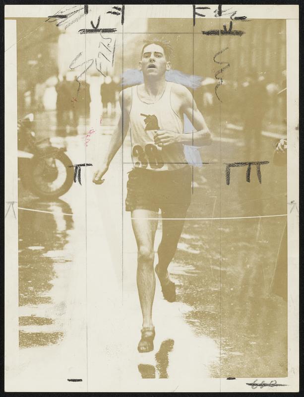 Francis Ryder of West Roxbury. Winner Cathedral run.