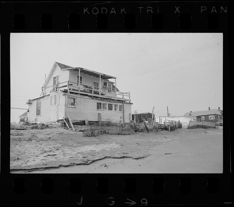 Plum Island storm damage