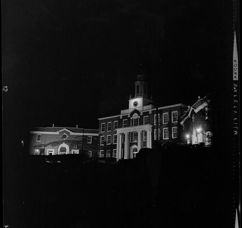 Building at night