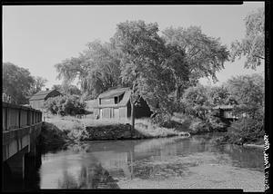 House by pond, Ashley Falls