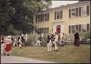 Col. Bailey's 2d Mass. Regiment, Fourth of July parade