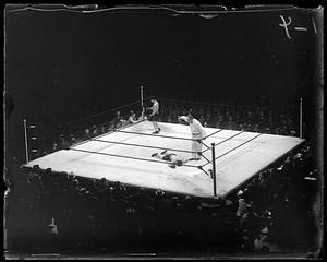 Unidentified boxing match