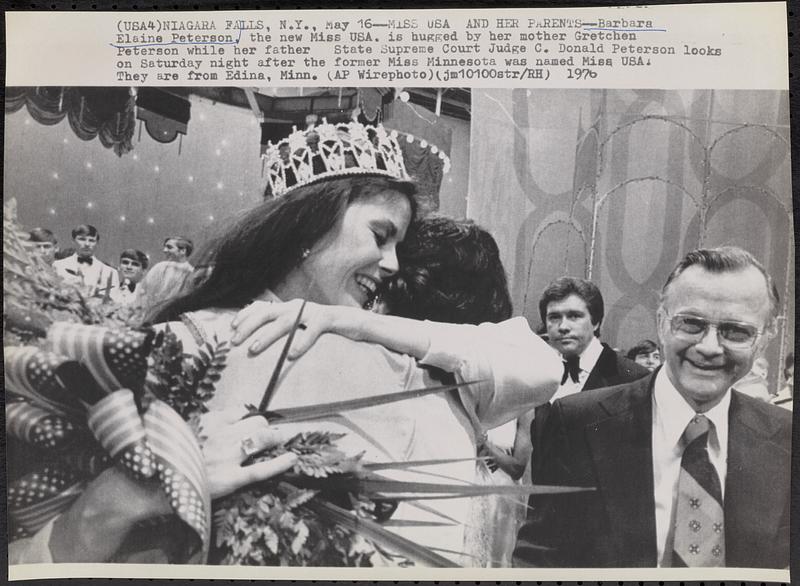 Miss USA and her parents