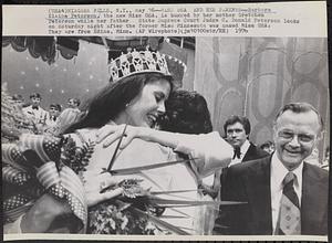 Miss USA and her parents