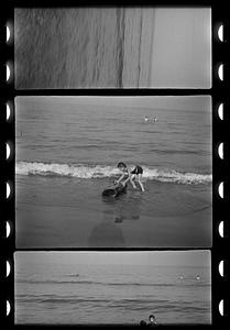 Girl at a beach