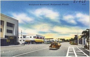 Hollywood Boulevard, Hollywood, Florida