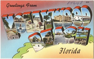 Greetings from Hollywood Beach, Florida