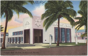 Temple Beth Sholem, Hollywood, Florida