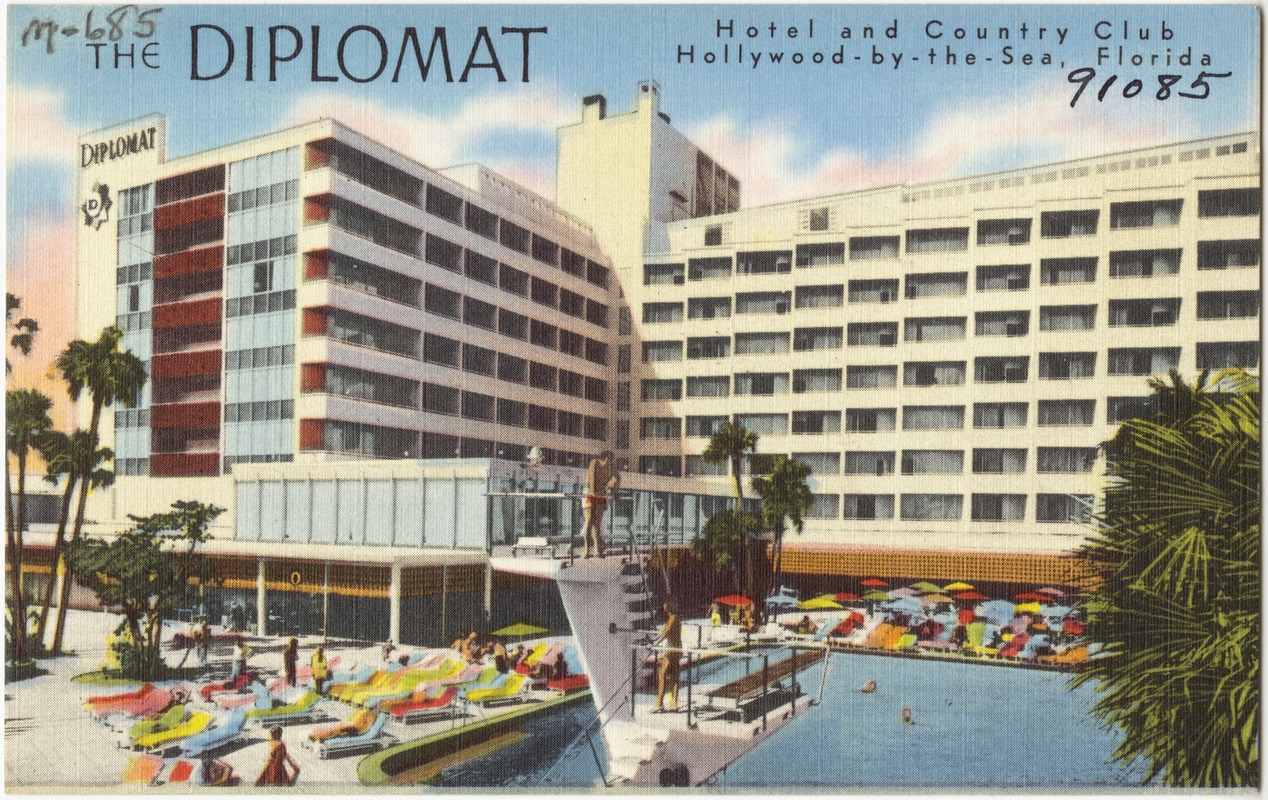 The Diplomat, hotel and country club, Hollywood-by-the-Sea, Florida -  Digital Commonwealth