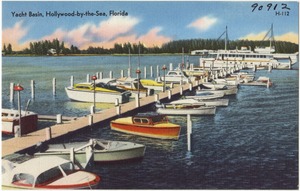 Yacht basin, Hollywood-by-the-Sea, Florida