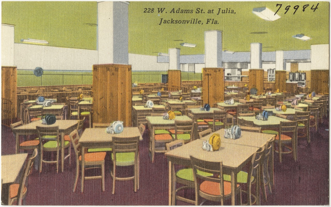 The Southern Cafeteria, 228 W. Adams St. at Julia, Jacksonville, Fla