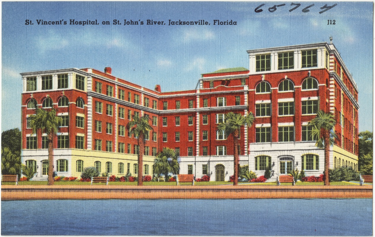 St. Vincent's Hospital on St. John's River, Jacksonville, Fla.