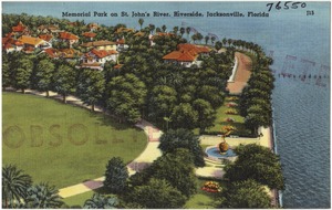 Memorial Park on St. John's River, riverside, Jacksonville, Florida