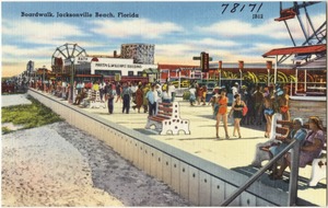 Boardwalk, Jacksonville Beach, Florida
