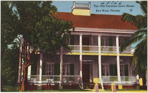 The Old Caroline Lowe Home, Key West, Florida