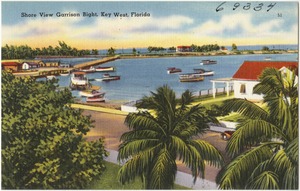 Shore view Garrison Bight, Key West, Florida