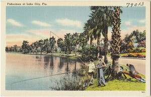 Fishermen at Lake City, Fla.