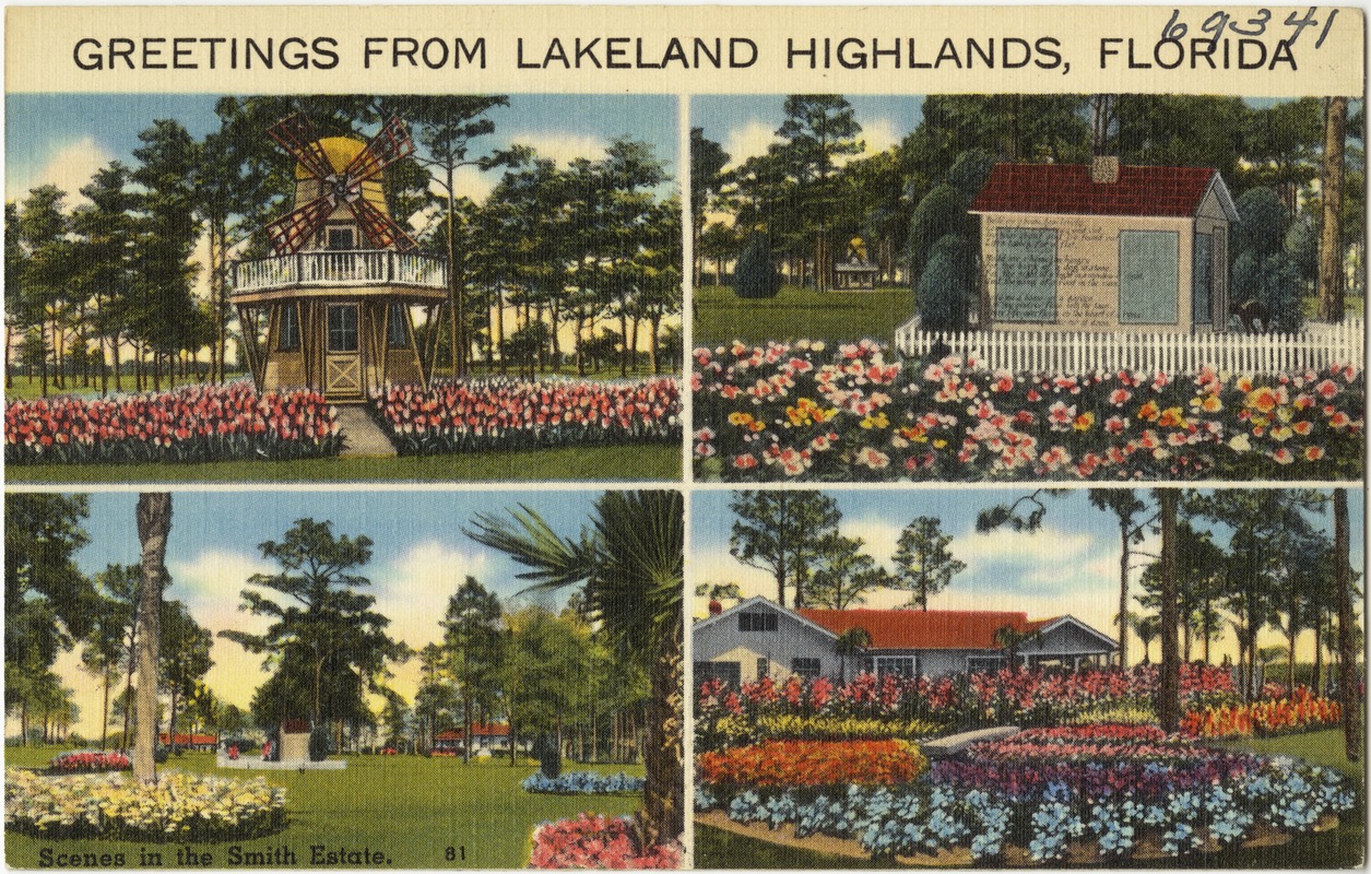 Greetings from Lakeland Highlands, Florida