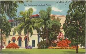 City auditorium, Lakeland, Florida