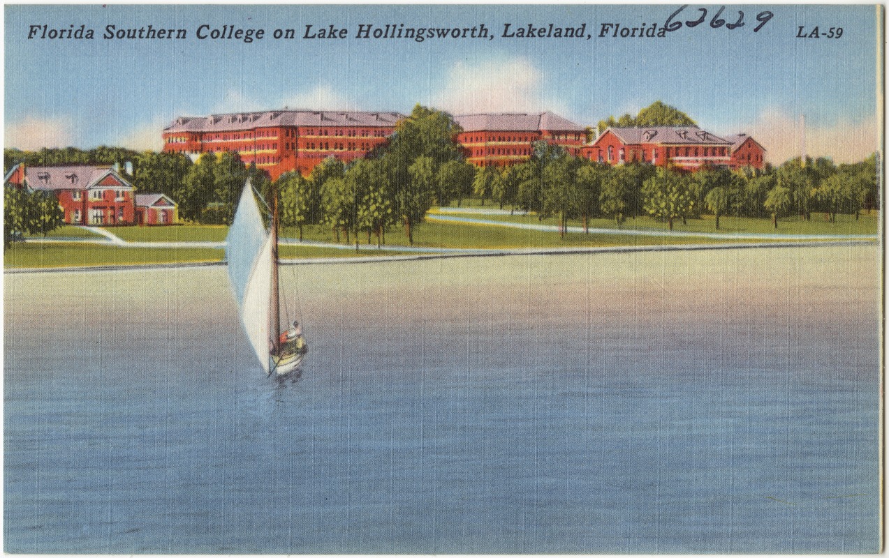 Florida Southern College on Lake Hollingsworth, Lakeland, Florida