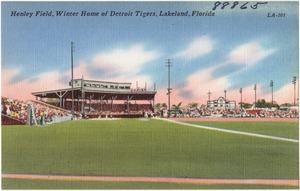 Henley Field, winter home of Detroit Tigers, Lakeland, Florida