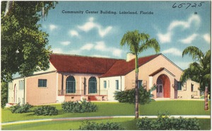 Community center building, Lakeland, Florida