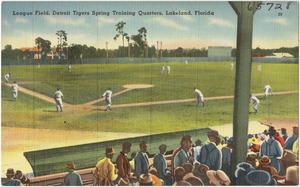 League field, Detroit Tigers spring training quarters, Lakeland, Florida