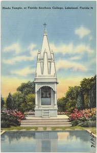 Hindu temple at Florida Southern College, Lakeland, Florida