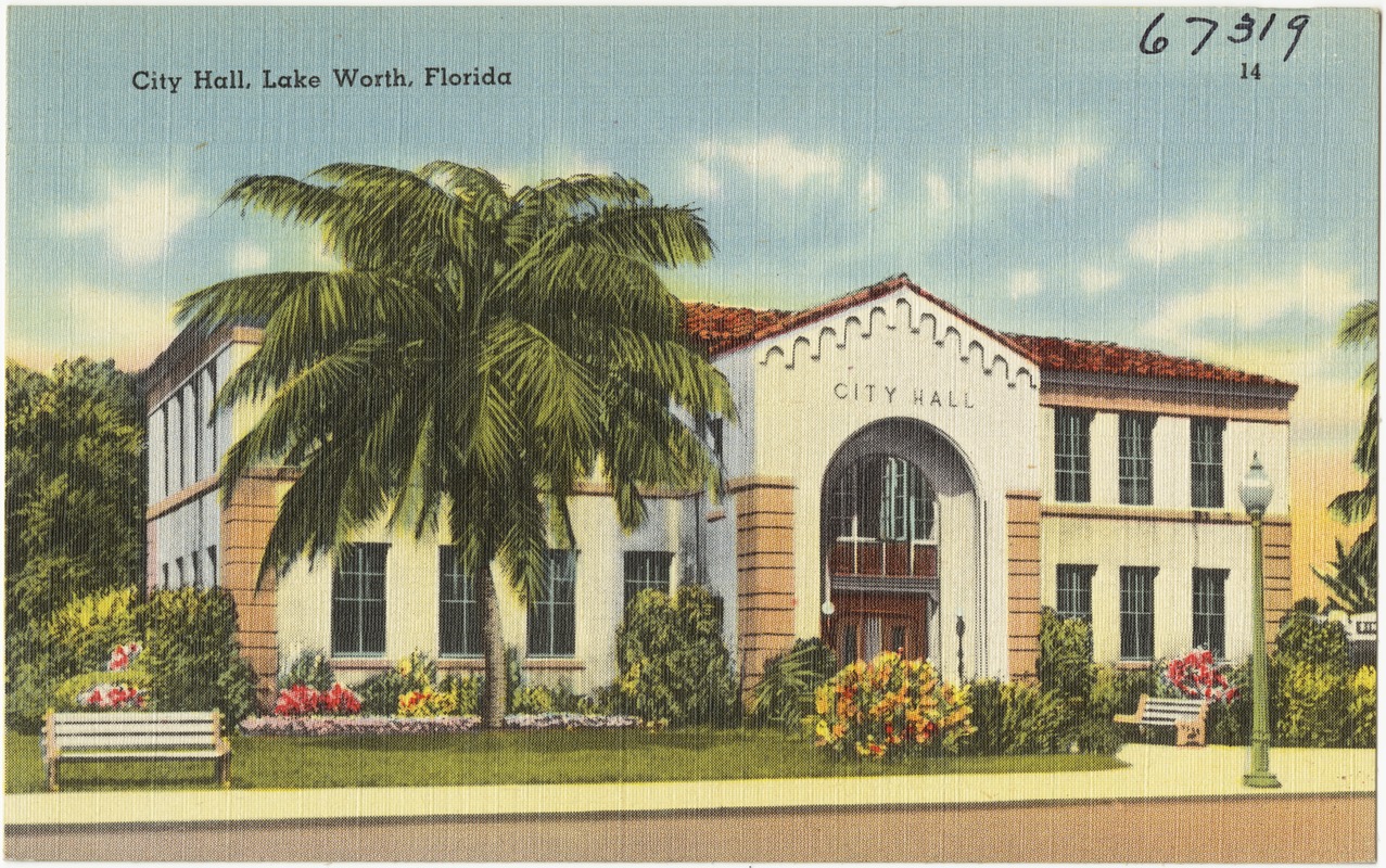 City hall, Lake Worth, Florida