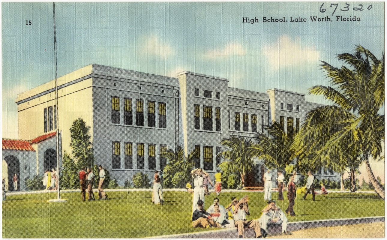 High school, Lake Worth, Florida Digital Commonwealth