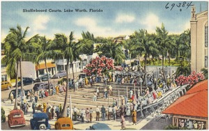 Shuffleboard courts, Lake Worth, Florida