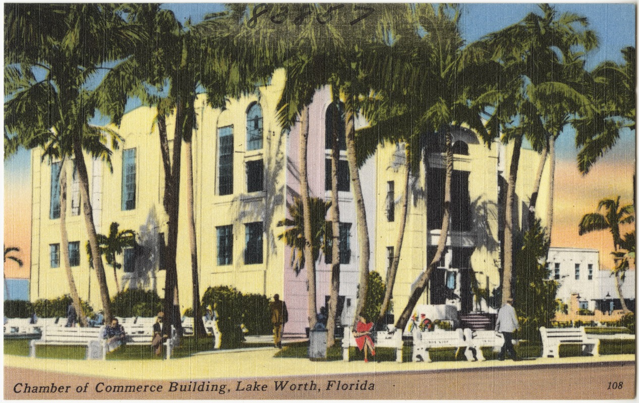 Chamber of Commerce building, Lake Worth, Florida