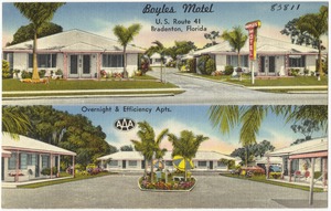 Boyles Motel, U.S. Route 41, Bradenton, Florida