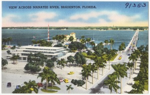 View across Manatee River, Bradenton, Florida