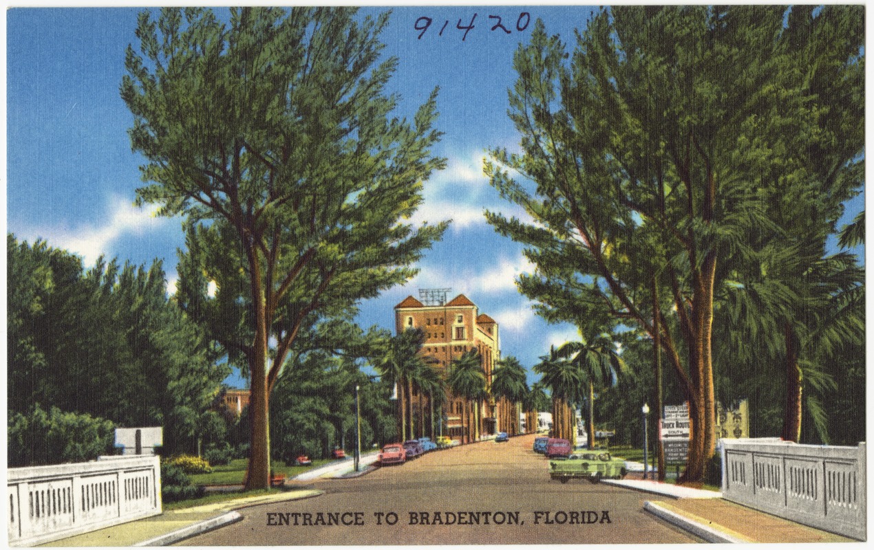 Entrance to Bradenton, Florida