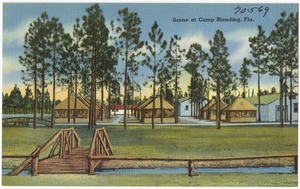 Scene at Camp Blanding, Fla.