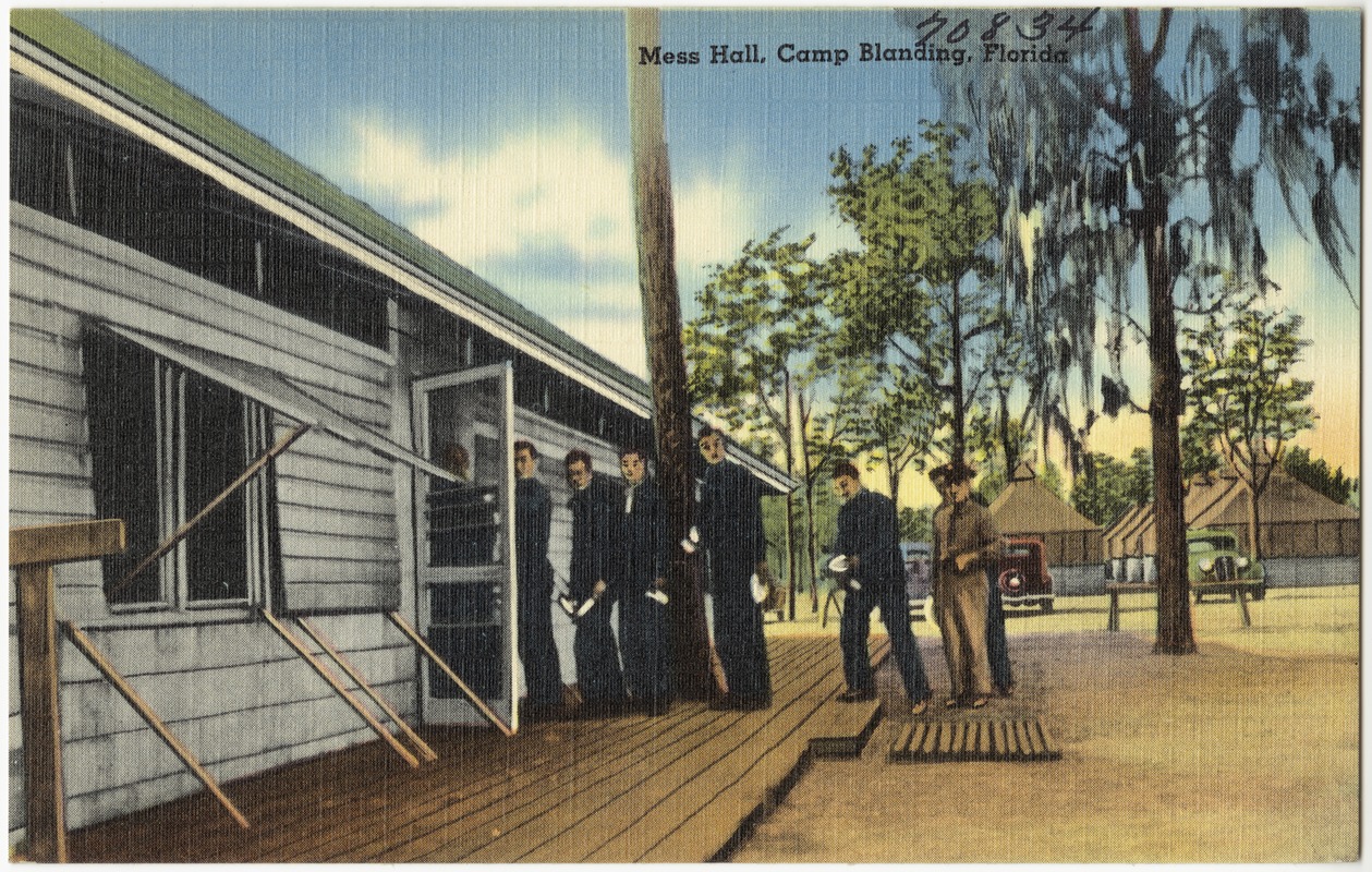Mess hall, Camp Blanding, Florida Digital Commonwealth