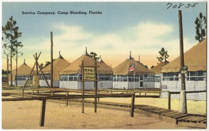 Service company, Camp Blanding, Florida