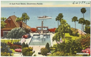 A Gulf front estate, Clearwater, Florida