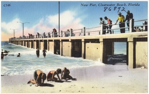 New pier, Clearwater Beach, Florida