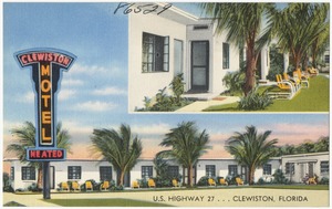Clewiston Motel U.S. highway 27, Clewiston, Florida