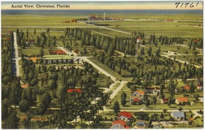 Aerial view, Clewiston, Florida
