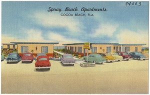 Spray beach apartments, Cocoa Beach, Fla.