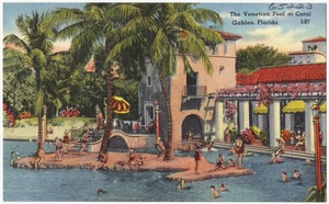 The venetian pool at Coral Gables, Florida