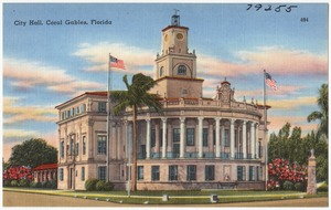 City hall, Coral Gables, Florida