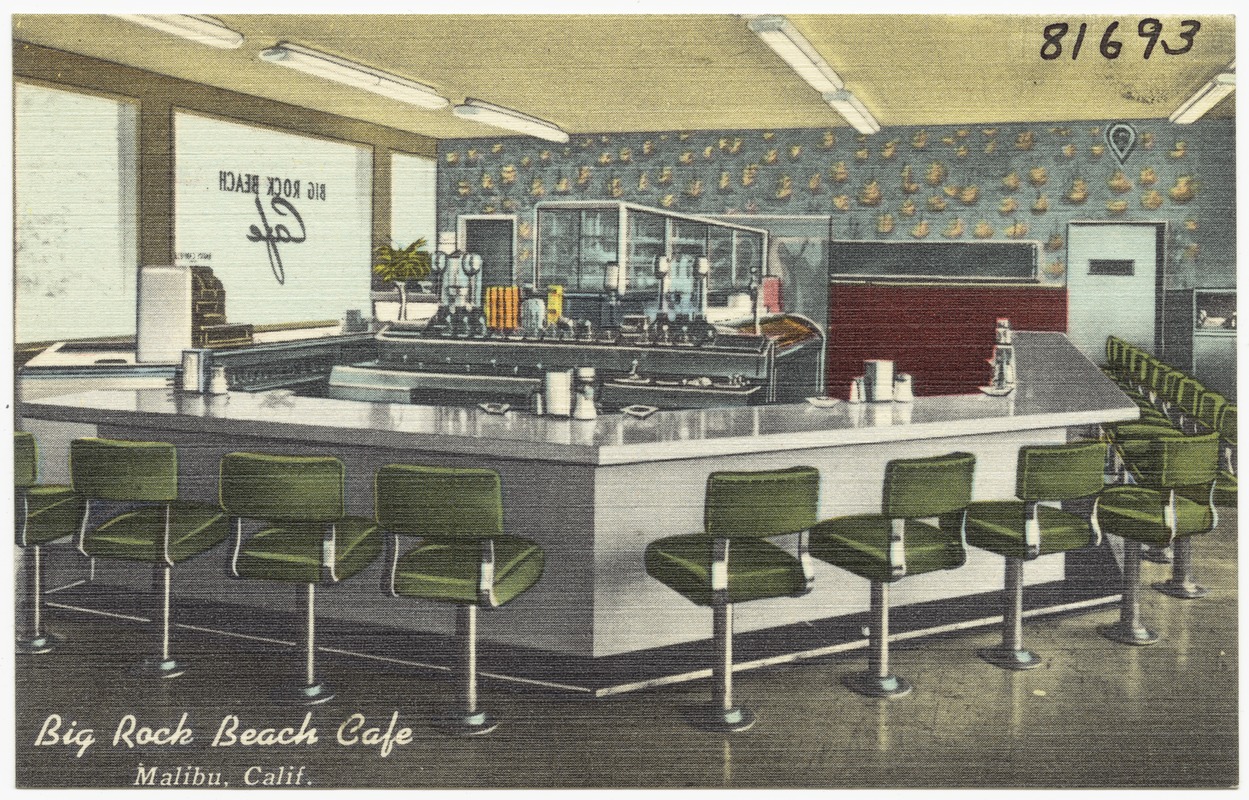 Big Rock Beach Cafe, Malibu, Calif.