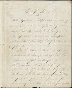 Amos Bronson Alcott copied extracts from diary about Margaret Fuller dated between 2 Aug 1836 and 2 Jan 1851