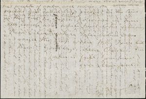 Margaret Fuller autograph letter signed to Charles King Newcomb, Reiti, Italy, 24 November 1848